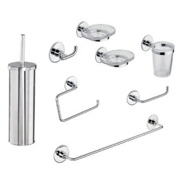 Set da bagno serie 8 pz wind Metaform