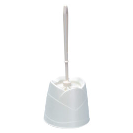 Porta scopino 'tulipano' colore bianco Senza marca