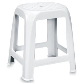 Sgabello da bagno 'elfo' bianco Stefanplast