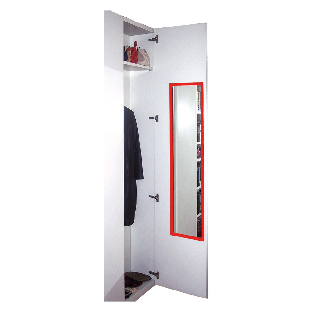 Specchio acrilico ‘specchio armadio’ cm 120 x 34,7 Polimark