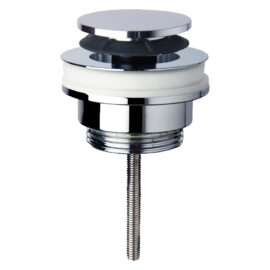 Piletta a scatto 'click clack' 11/4 - tappo cromato Senza marca