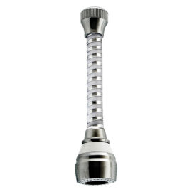 Aeratore a snodo flessibile bimateriale lungo 2 getti Senza marca