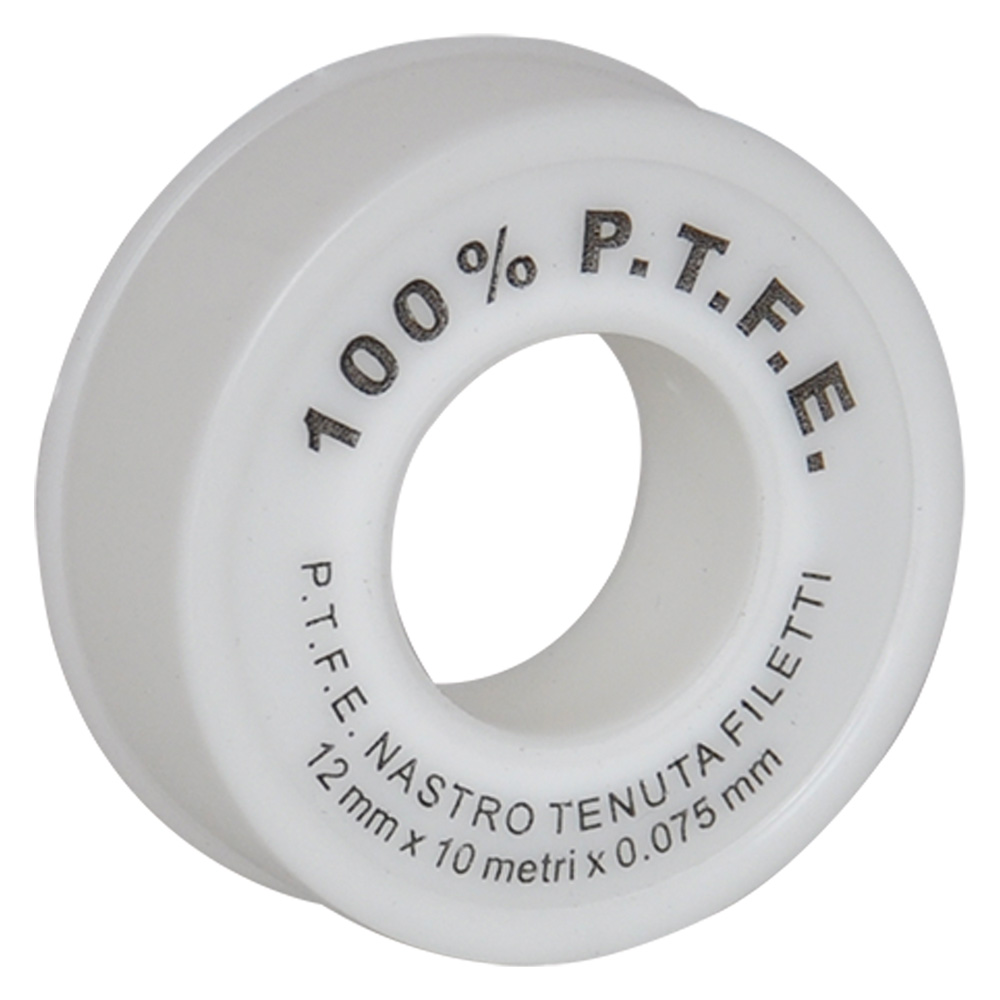 Nastro teflon 1/2 x 10 mt. (cf. 10 rt.) Senza marca