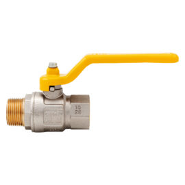 Valvola a sfera per gas con leva 1/2 mf Itap