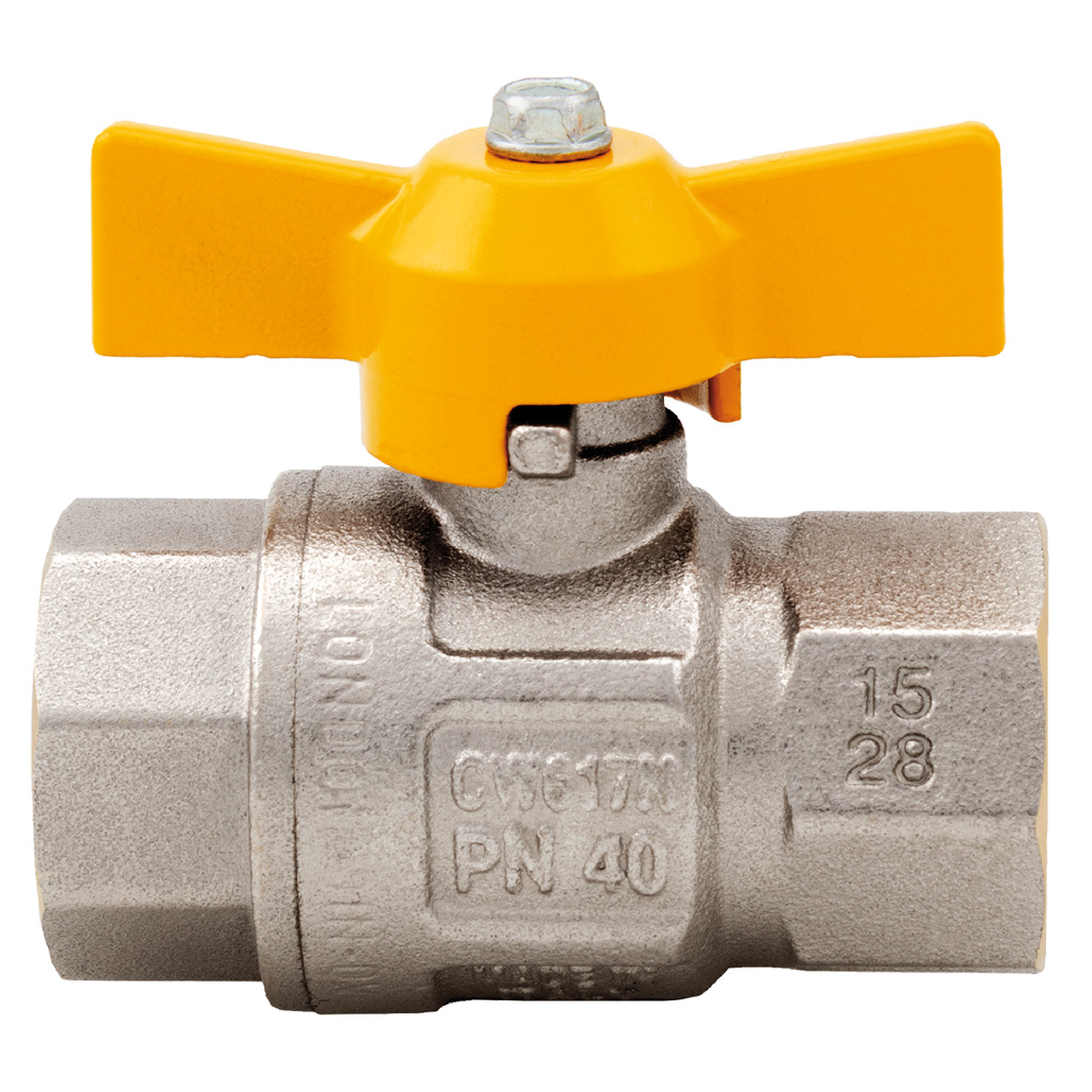 Valvola a sfera per gas maniglia a ‘t’ 1 ff Itap