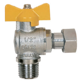 Rubinetto a sfera per gas a squadra 1/2 mf Itap