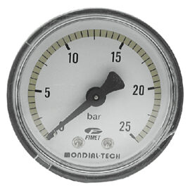 Manometro per centraline - scala 0 - 25 bar Senza marca