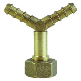 Crocera a 3 vie con dado 2 uscite Ø10 + dado w20x1/14 sx Senza marca