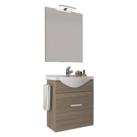 Mobile bagno 'zaffiro' base 58 x 47,5 x h.65 - 2 ante Savinidue