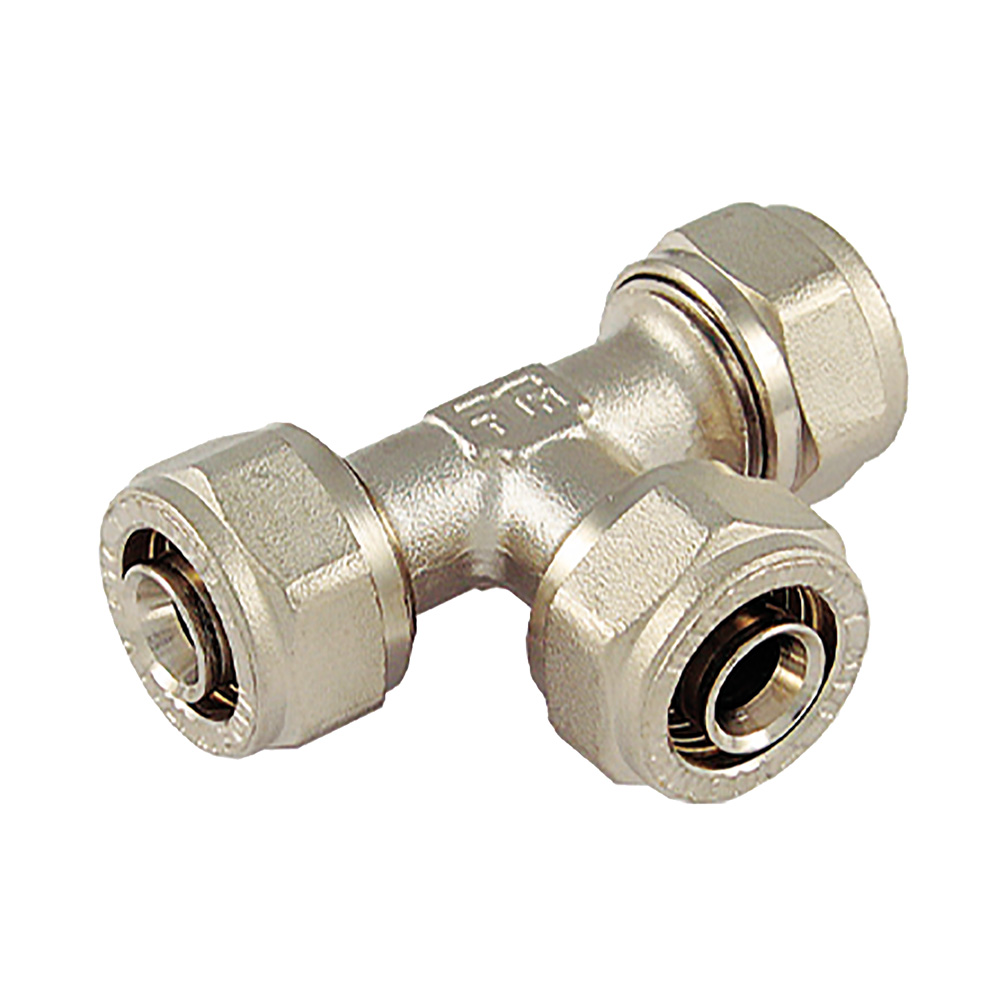 Raccordo a stringere a ‘t’ ‘1607’ 26 x 26 x 26 Tiemme