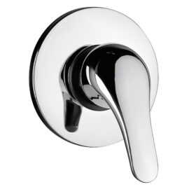 Monocomando incasso doccia 'urano' cromato Fluxy