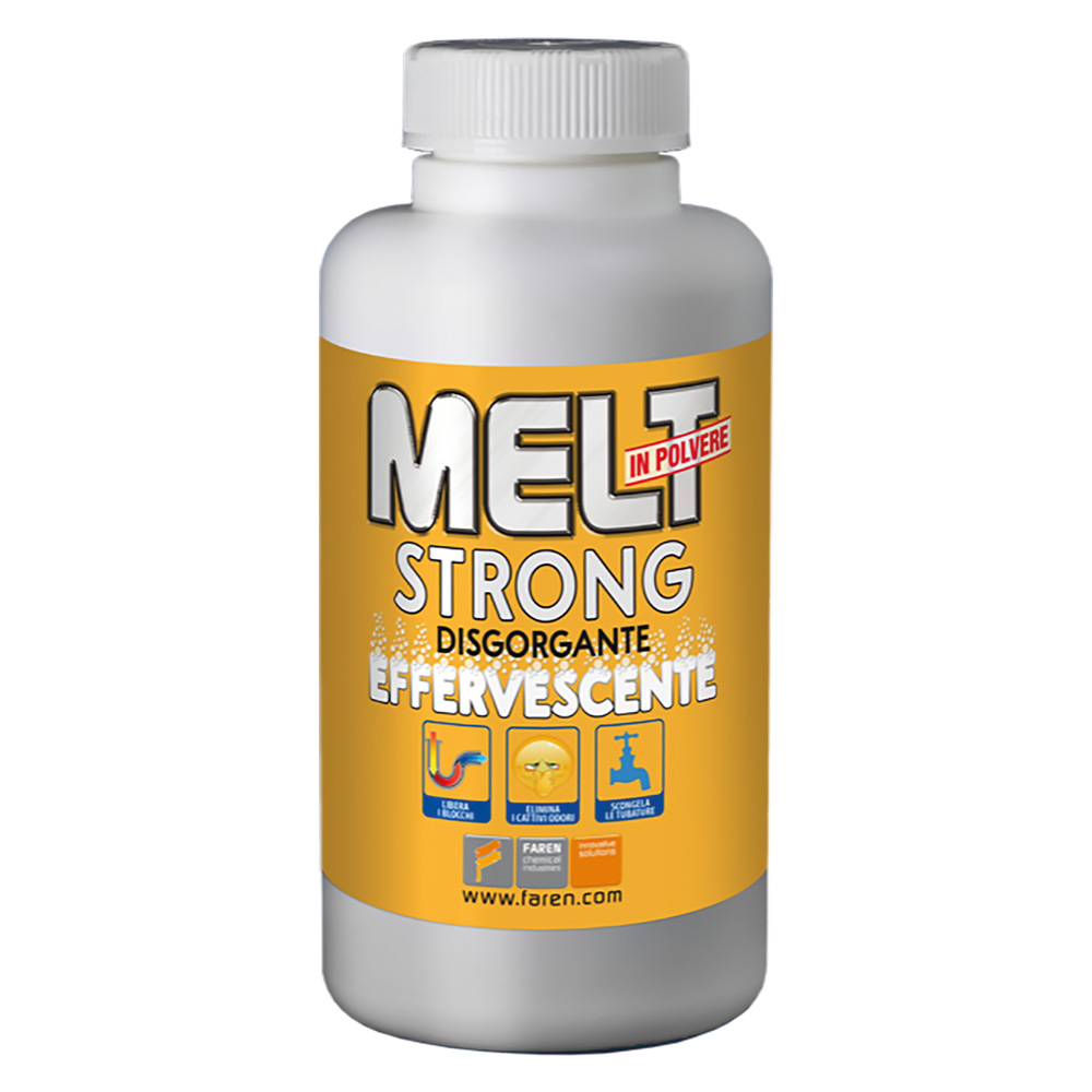 Disgorgante effervescente in polvere ‘melt strong’ gr 600 Faren