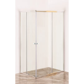 Box doccia cristallo due porte 'acqua marina' cm 70 x 90 - h 185 Fluxy