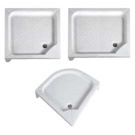 Piatto doccia rettangolare cm 80 x 100 - h 12,5 Fluxy