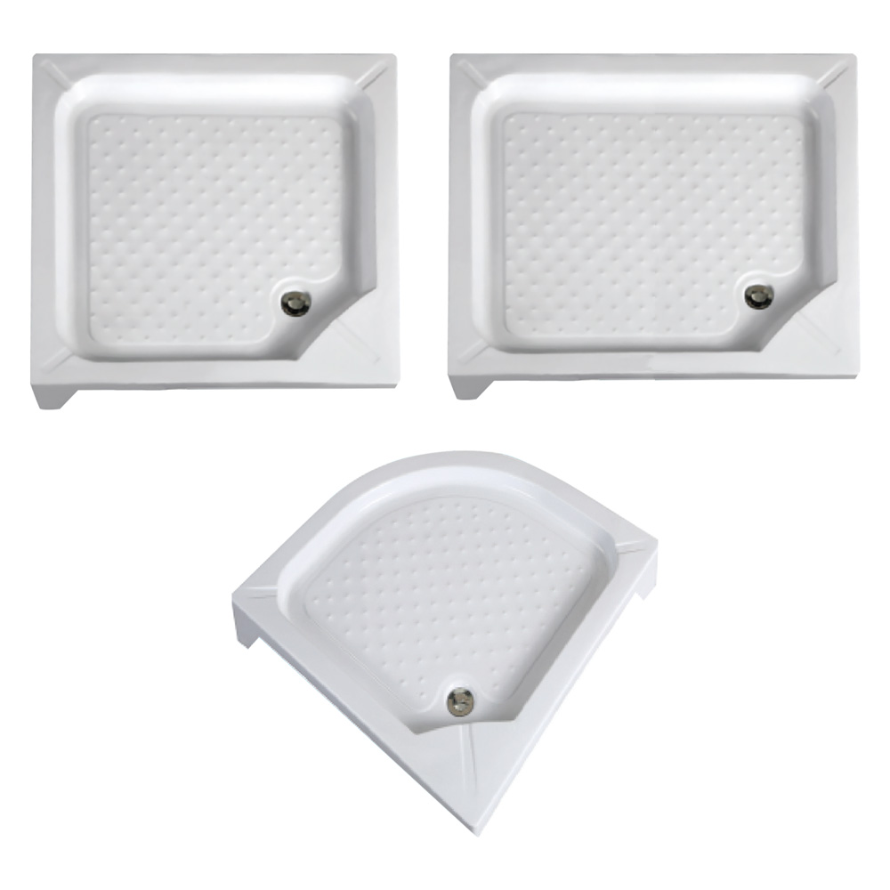 Piatto doccia rettangolare cm 80 x 100 – h 12,5 Fluxy