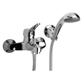 Monocomando esterno vasca 'ariel' cromato Piralla