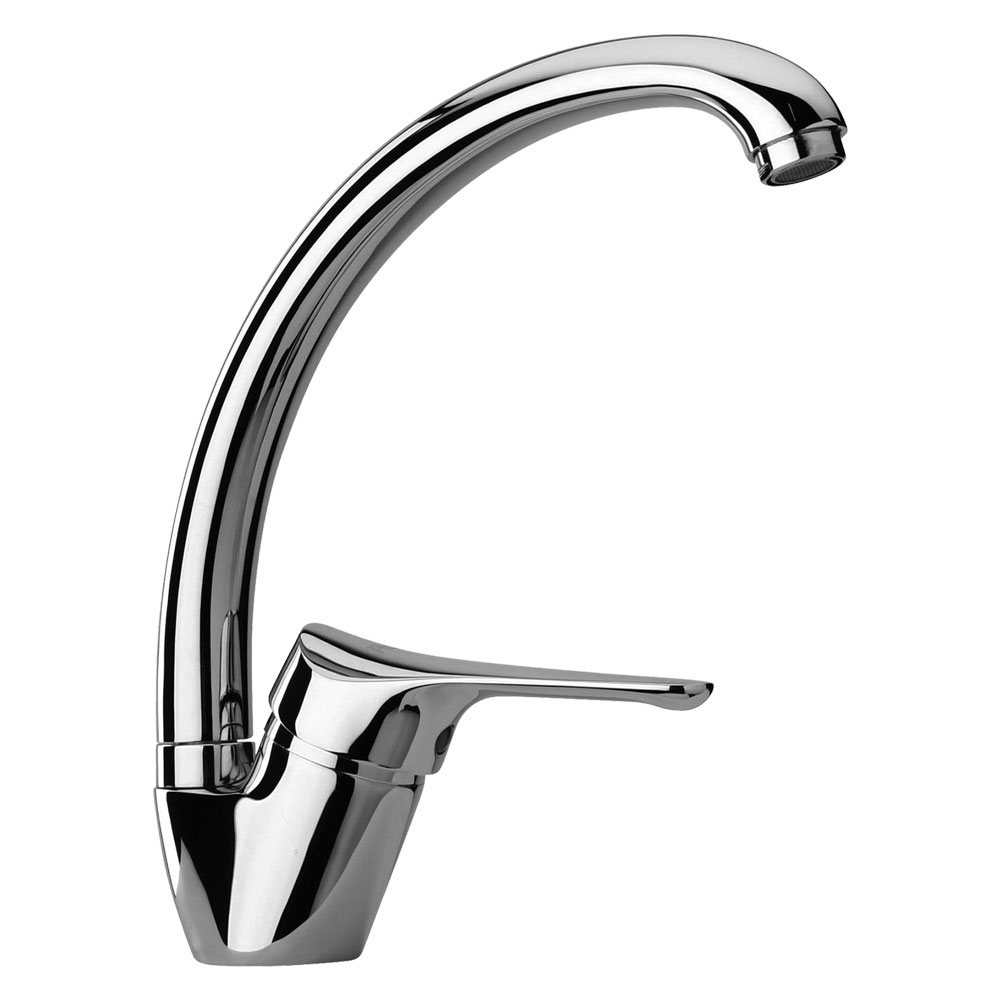 Monocomando lavello ‘ariel’ cromato Piralla