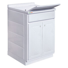 Mobile lavatoio anta doppia 'top line' cm 60 x 60 x h.87 Trioplast