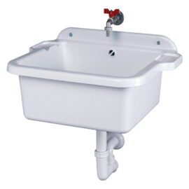 Pilozzo lavatoio da parete cm 60 x 45 x h.28 Trioplast