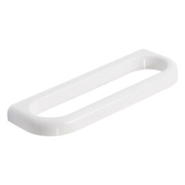 Porta asciugamani serie 'linea' cm 30 x 11 x h.2,5 - con appendibile Metaform