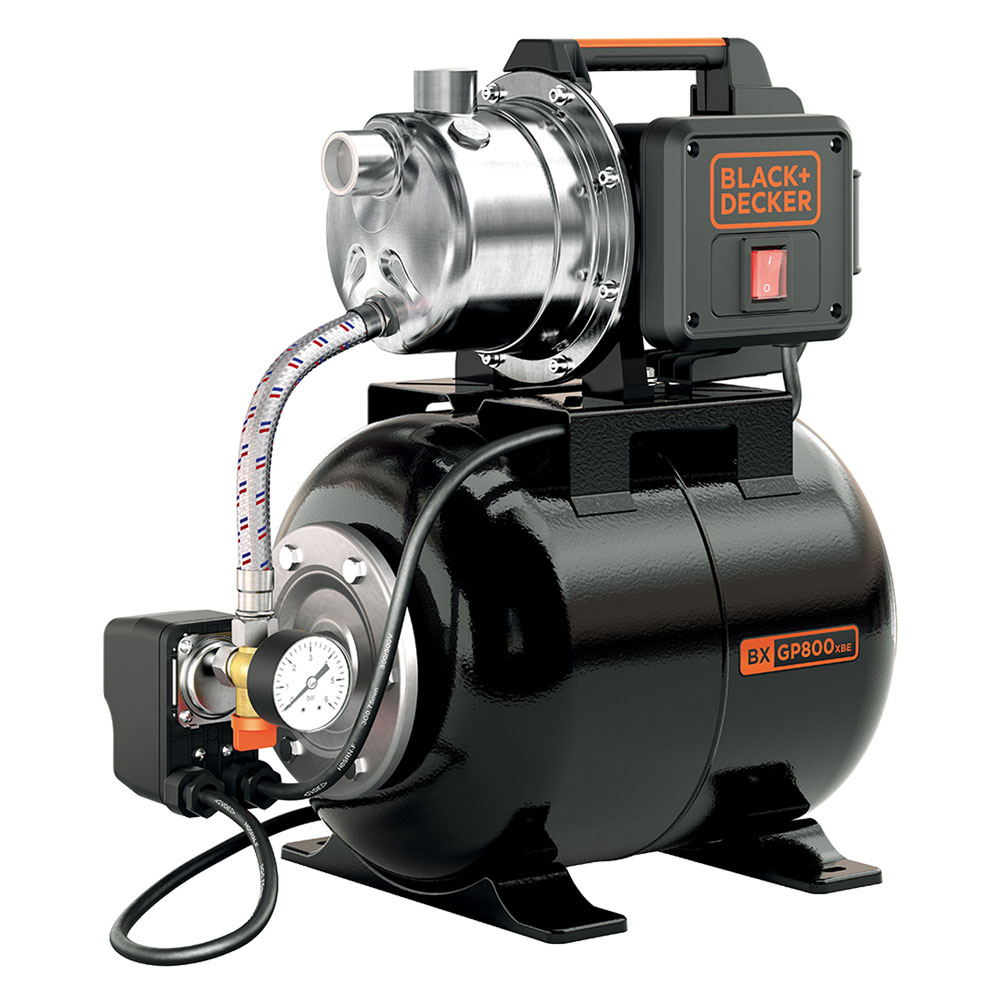 Elettropompa con autoclave ‘bxgp800xbe’ 800 watt – 3500 litri/h Black decker