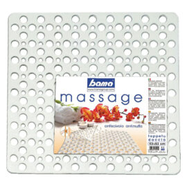 Tappeto antiscivolo per doccia cm 53 x 53 Bama