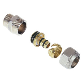 Raccordo a stringere diritto 'art. 531 / 541 / 591' 'art.541' - 20 x 3/4 - maschio Icma