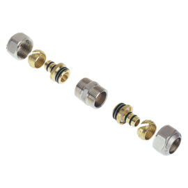 Raccordo a stringere diritto doppio 'art. 530 / 540' 'art.540' - 20 x 20 Icma