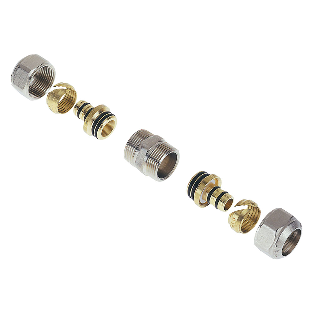 Raccordo a stringere diritto doppio ‘art. 530 / 540’ ‘art.530’ – 16 x 16 Icma