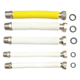 Flessibili per allacciamento caldaia in kit mf - da 220 a 420 mm / senza rivestimento Senza marca