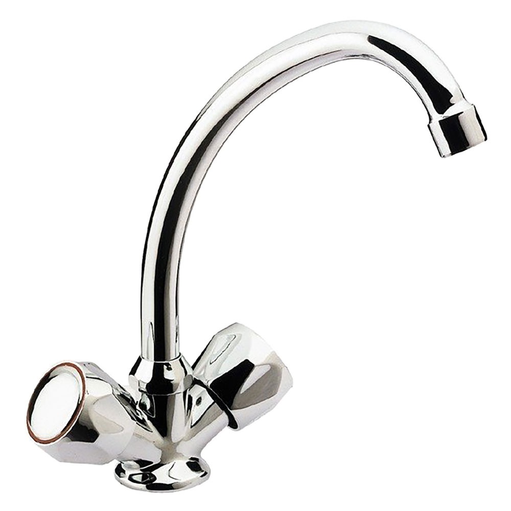 Gruppo lavello canna alta bocca girevole Senza marca