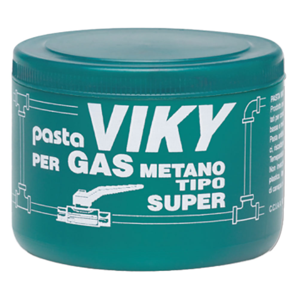Pasta verde per gas metano in barattolo gr. 450 Viky