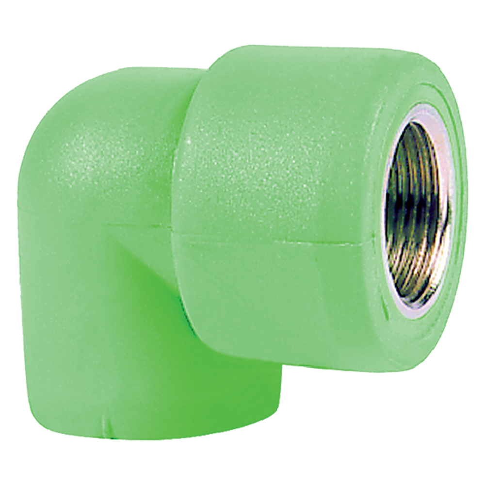 Gomito a 90° filettato femmina 20 x 1/2 Tubitalia