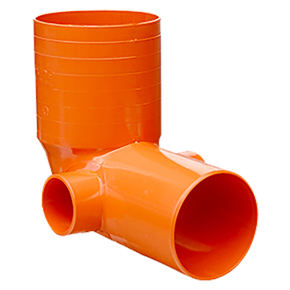 Curva wc in pvc ø 110 / 2 x 40 Senza marca