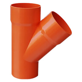 Derivazione 45° in pvc 45° Ø 40 Senza marca