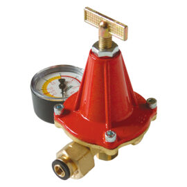 Riduttore gpl alta pressione serie 'hp520' 'hp522r78' - capacita' 12-14 kg/h - att. f 1/4 Made in italy