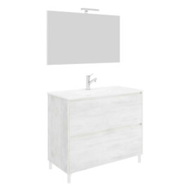Mobile bagno 'lisbona' base cm 60 x 47 x h.85 - colore rovere grigio Savinidue
