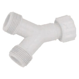 Raccordo ad 'y' per tubo lavatrice/lavastoviglie f 3/4' x m 3/4' x m 3/4' Senza marca