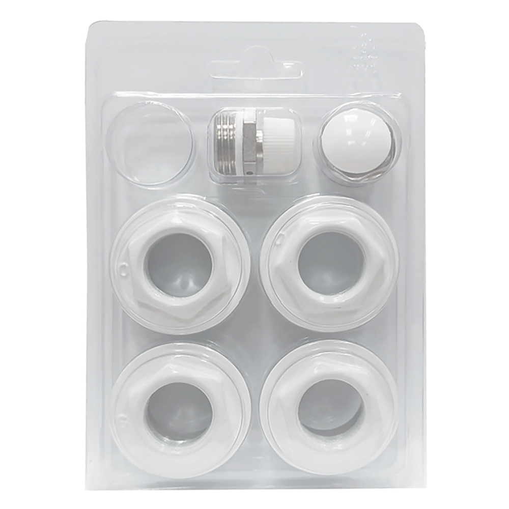 Kit accessori per radiatori Ø 1′ x attacco 3/8′ Senza marca