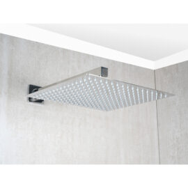 Soffione anticalcare quadro 'smart' cm 20 x 20 Metaform