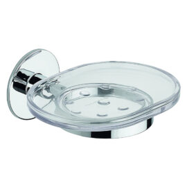 Porta sapone serie 'wind' cromo Metaform