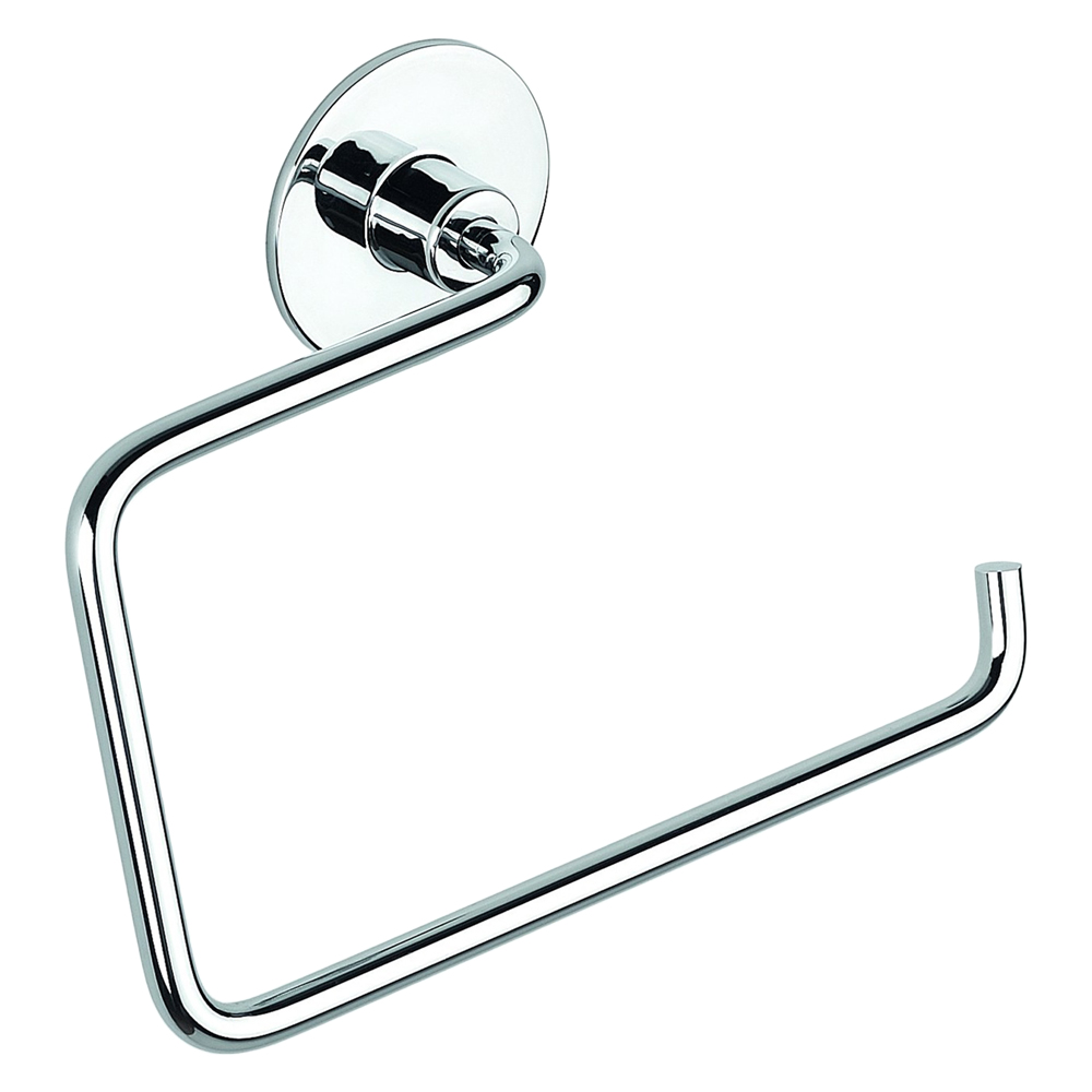 Porta asciugamani ad anello serie ‘wind’ cromo Metaform