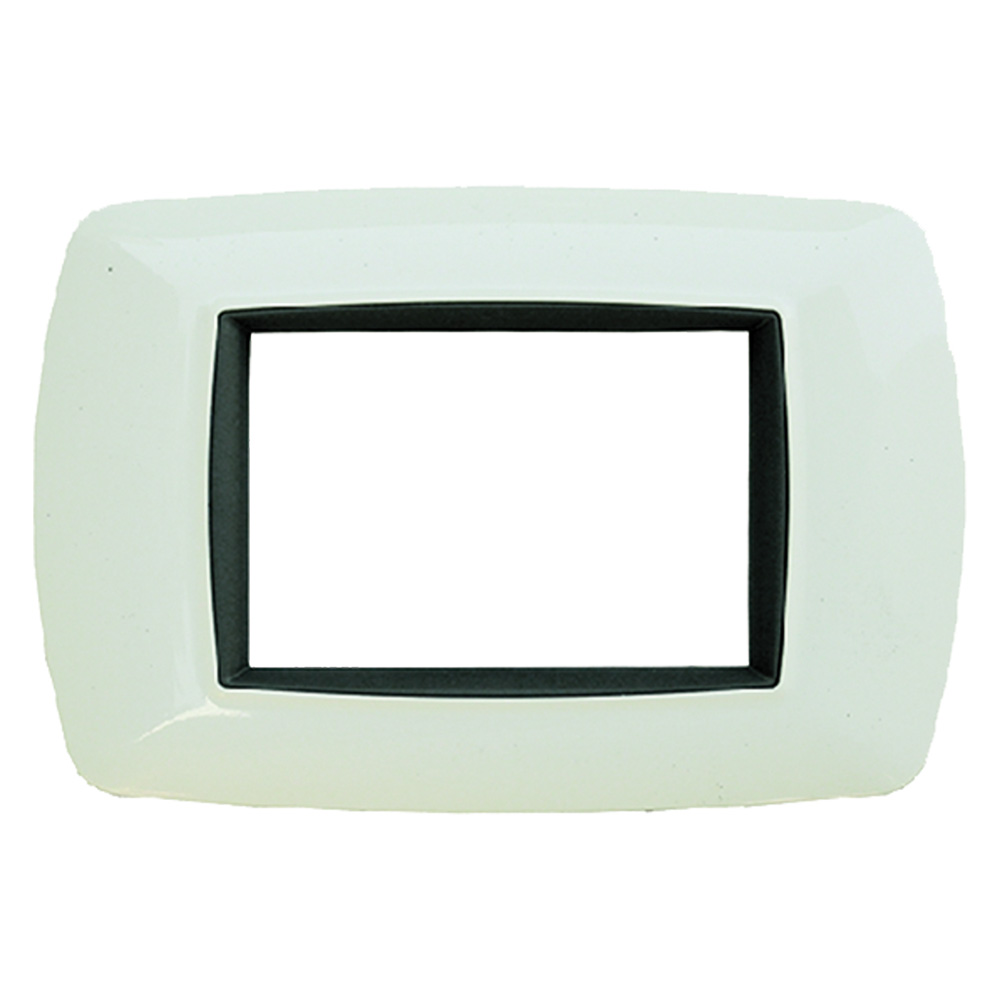 Placca col. avorio ‘life’ 3 posti – 2983/a Feb