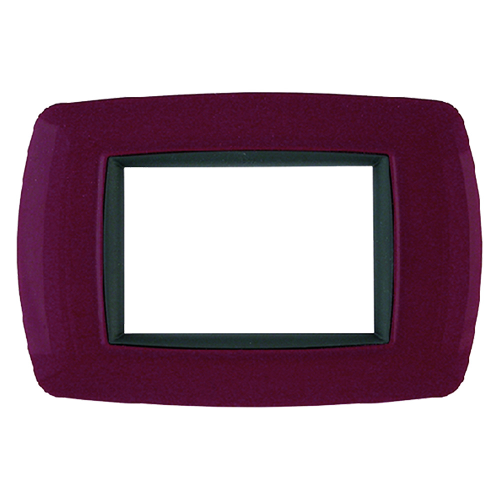 Placca col. amaranto ‘life’ 3 posti – 2983/am Feb