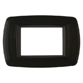 Placca col. nero 'life' 7 posti -2987/n Feb