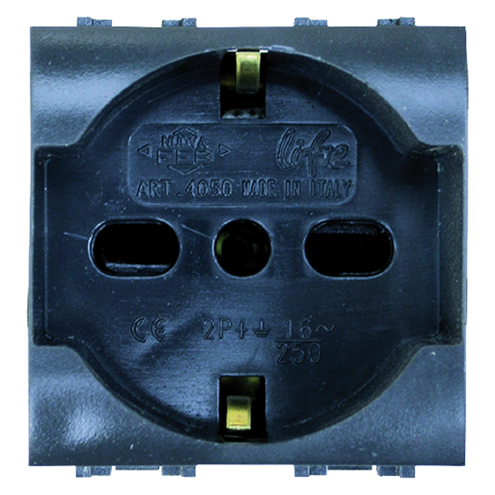 Presa bipasso schuko 14050 Feb