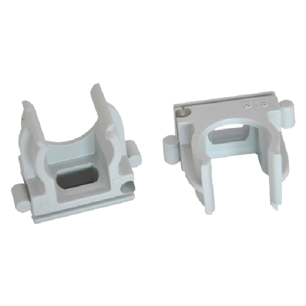 Fissatubo in nylon tondo Ø mm 16 Senza marca