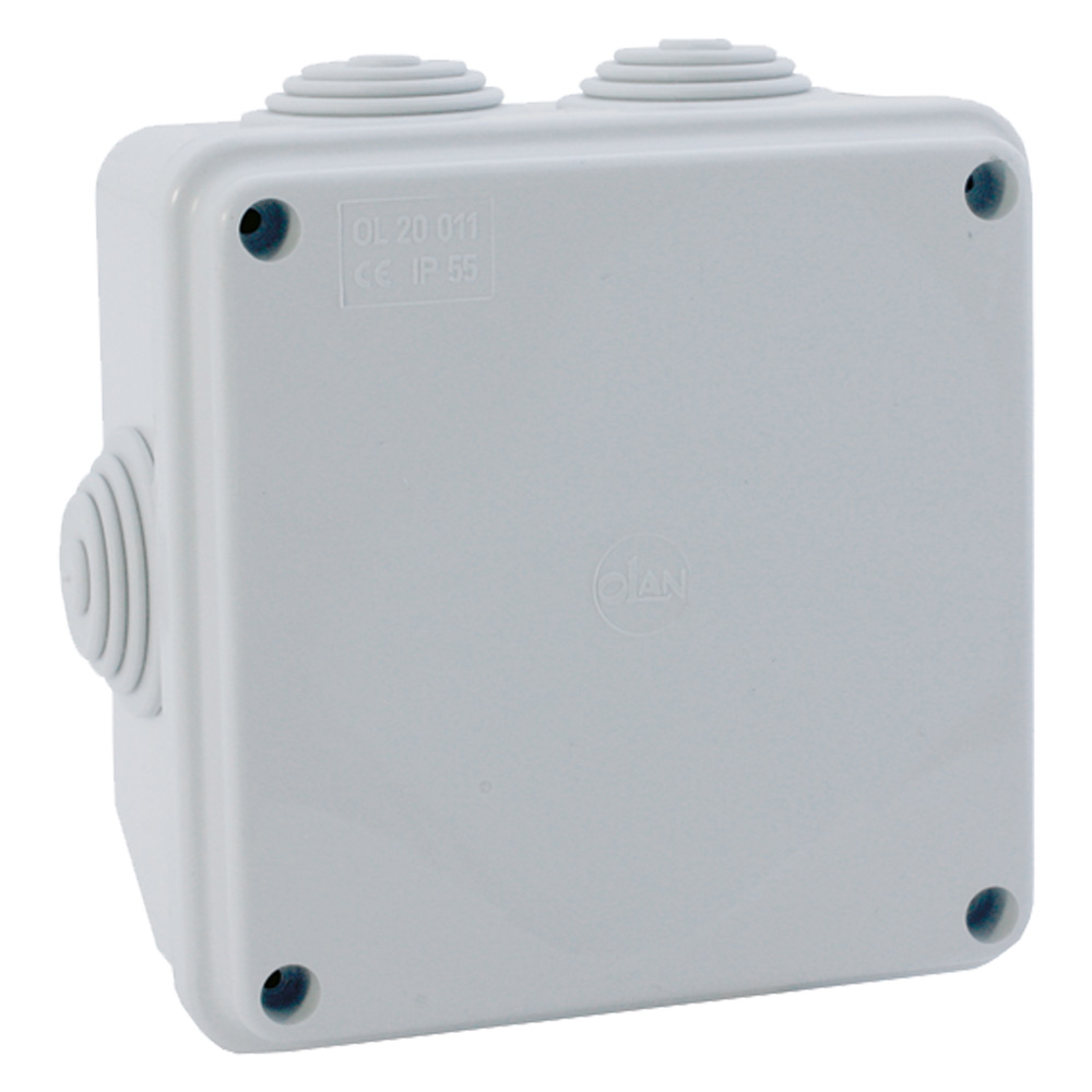 Scatola da parete mm  100 x 100 x 50 – 6 entrate Senza marca