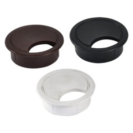 Tappo passacavi per scrivania Ø mm 80 - colore nero Senza marca