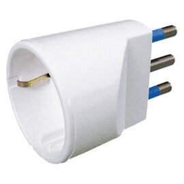 Adattatore singolo art.ce18b - spina 2p + t 16a - scatola appendibile Novaitalia